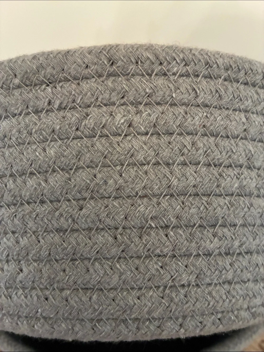 Woven Rope Storage Bowl - Home Accents (Gray)